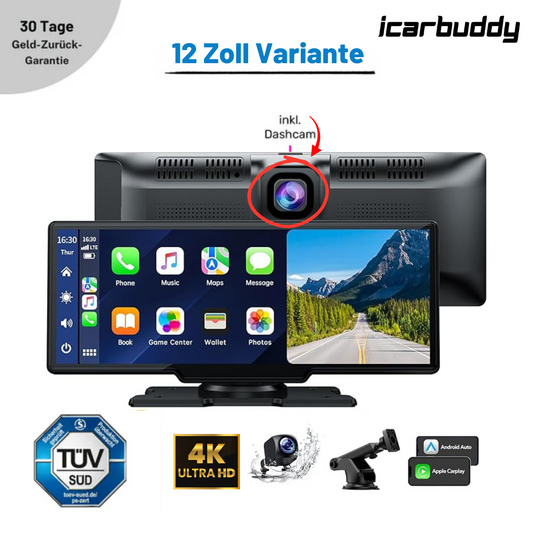 Carplay Display- Einfache Installation mit speziellen Klebestreifen